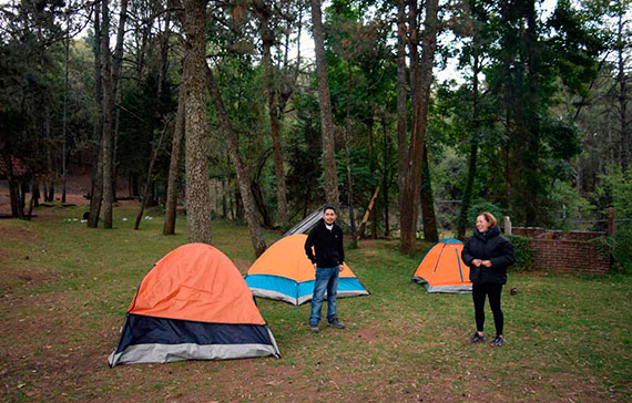 Area de Acampado Centro Turístico Angahuna Michoacán